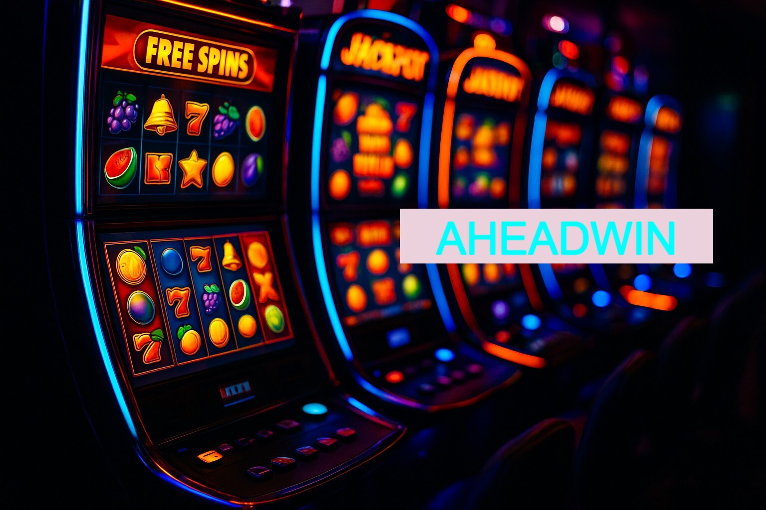 Diversos jogos de caça-níqueis